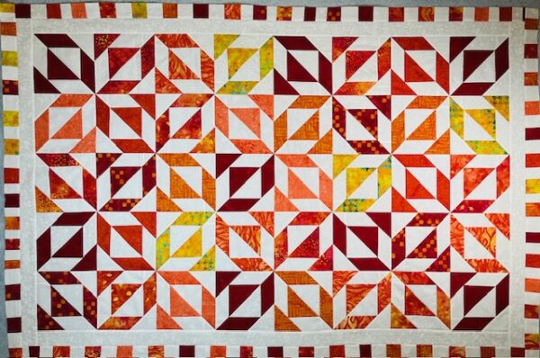 Fat Quarter Fireball Quilt